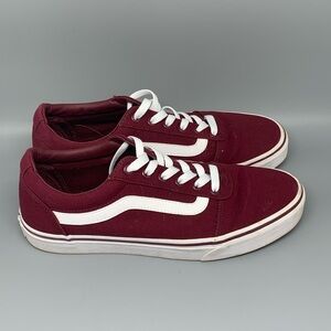 Vans Off the Wall‎ Ward Canvas Skate Shoes Women's Sz 11
